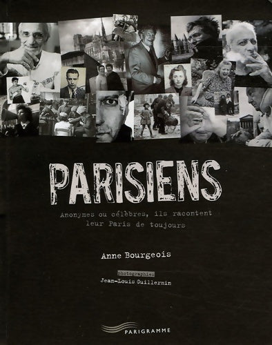 Livrenpoche : PARISIENS - ANNE BOURGEOIS - Livre