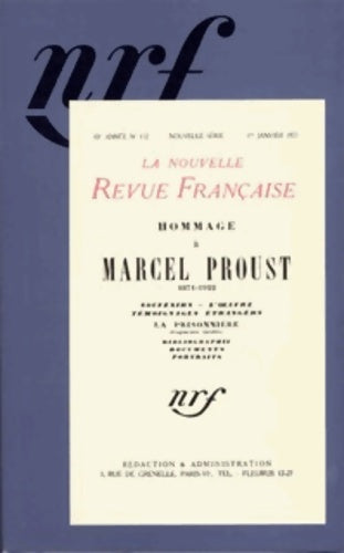 Livrenpoche : Hommage à Marcel Proust : - Collectif - Livre