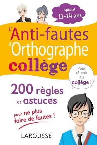 Livrenpoche : L'ANTI-FAUTES d'ORTHOGRAPHE spécial collège - Daniel Berlion - Livre