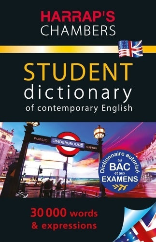 Livrenpoche : Harrap's Student dictionary of contemporary English - autorisé au BAC - Collectif - Livre