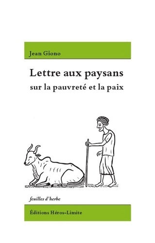 Livrenpoche : Lettre aux paysans sur la pauvreté et la paix - Jean Giono - Livre