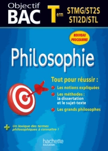 Livrenpoche : Objectif Bac Philosophie - Terminales Technologiques - Philippe Solal - Livre
