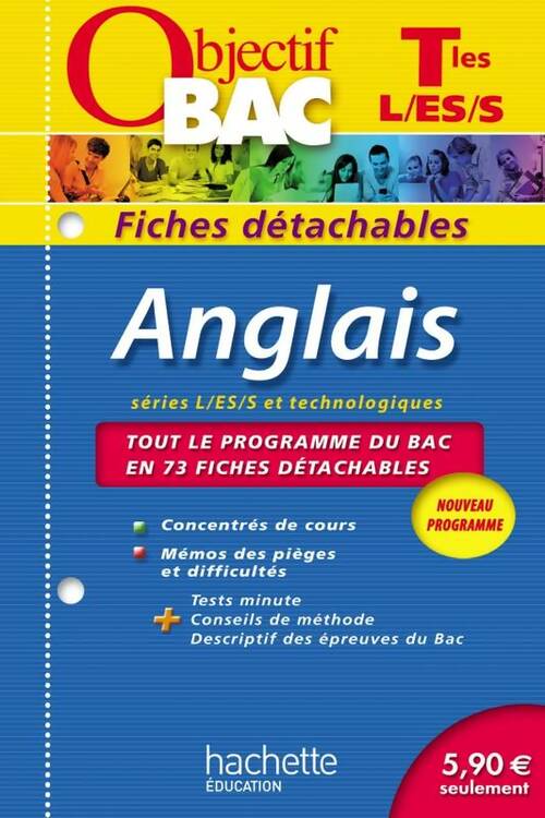 Livrenpoche : Objectif Bac - Fiches détachables - Anglais Terminales L Es s - Thierry Corbet - Livre
