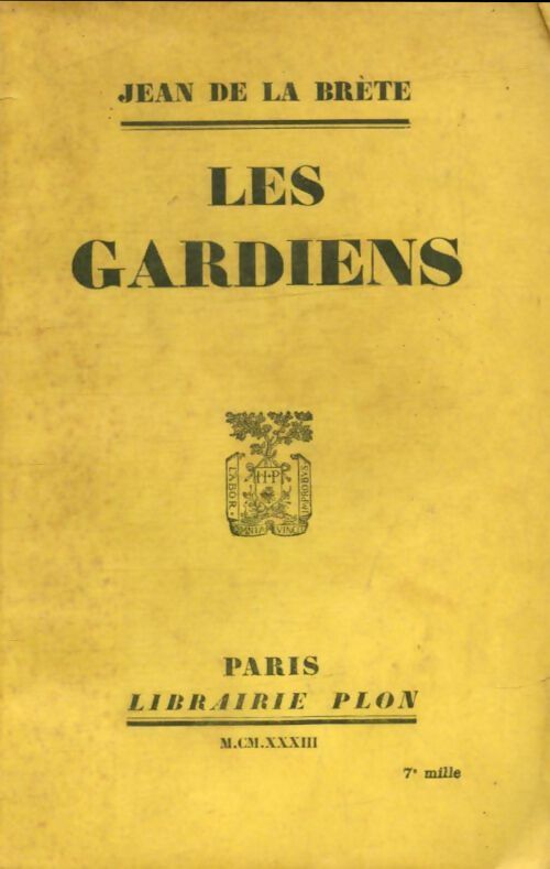 Livrenpoche : Les gardiens - Jean De la Brète - Livre
