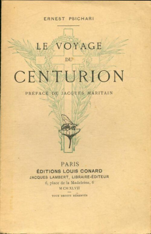 Livrenpoche : Le voyage du centurion - Ernest Psichari - Livre