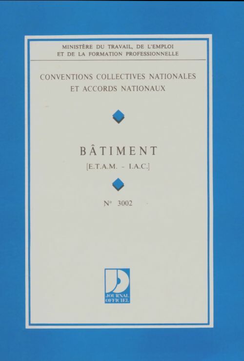 Livrenpoche : Conventions collectives nationales et accords nationaux : Bâtiment - Collectif - Livre