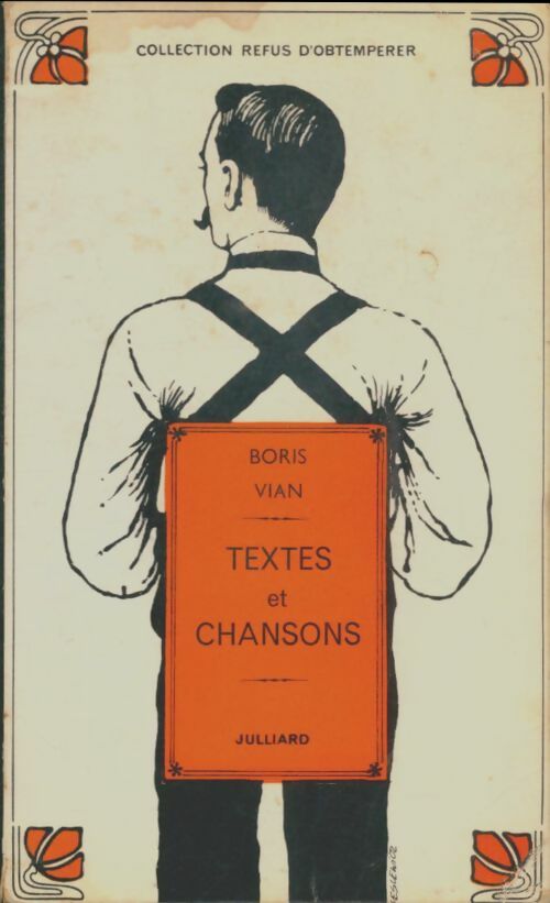 Livrenpoche : Textes et chansons - Boris Vian - Livre