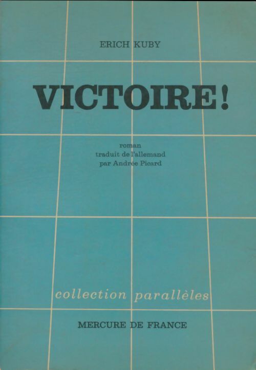 Livrenpoche : Victoire - Erich Kuby - Livre