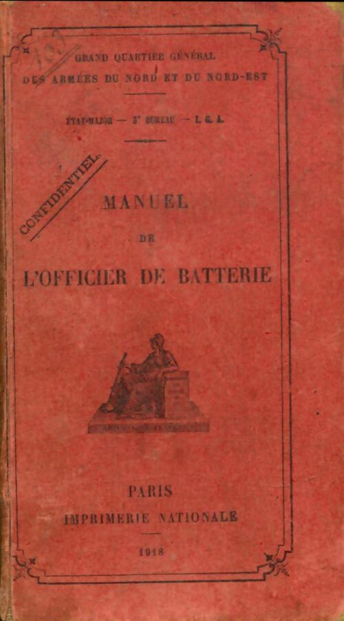 Livrenpoche : Manuel de l'officier de batterie - X - Livre