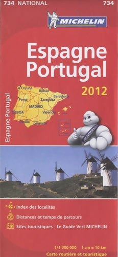 Livrenpoche : Carte NATIONAL Espagne Portugal 2012 - Collectif - Livre