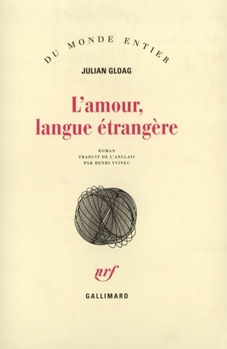 Livrenpoche : L'amour langue étrangère - Julian Gloag - Livre