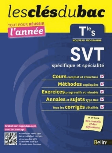 Livrenpoche : Cls du bac - SVT Terminale s spcifique et spcialit - russir l'anne - Laurence Lossouarn - Livre