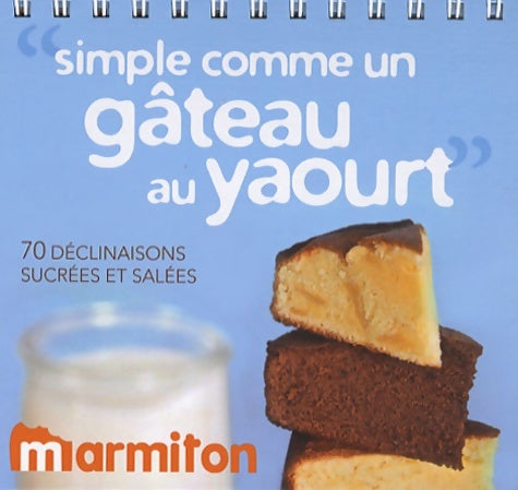 Livrenpoche : Gâteaux au yaourt - Les meilleures recettes de Marmiton - Play Bac - Livre