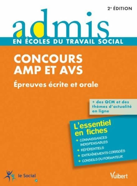 Livrenpoche : Concours Amp et Avs - épreuves écrite et orale - admis - l'essentiel en fiches - Gwenaëlle Taloc - Livre