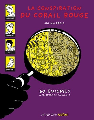 Livrenpoche : La conspiration du corail rouge_1ere_ed_fermeture et bascule vers 9782330102845 : 60 énigmes à résoudre en s'amusant - Julian Press - Livre