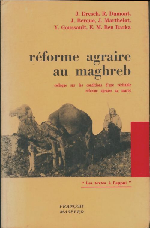Livrenpoche : Réforme agraire au Maghreb - Collectif - Livre