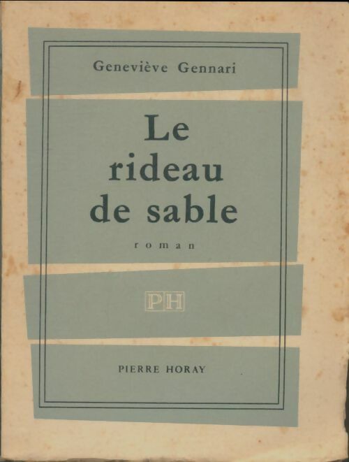 Livrenpoche : Le rideau de sable - Geneviève Gennari - Livre