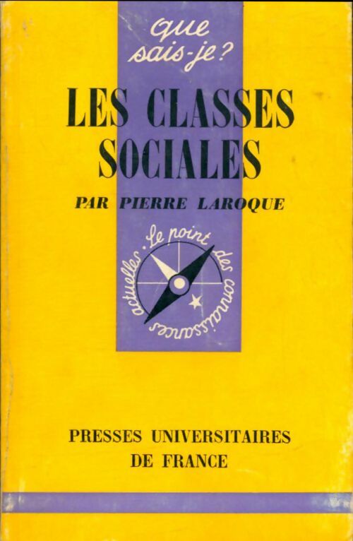 Livrenpoche : Les classes sociales - Pierre Laroque - Livre