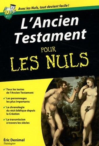 Livrenpoche : L'ancien testament poche pour les nuls - Eric Denimal - Livre