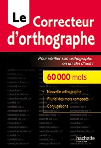 Livrenpoche : Le mini Correcteur d'orthographe - Collectif - Livre