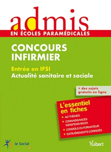 Livrenpoche : Infirmier actualité sanitaire et sociale écrit - Elisabeth Rousseau-Proudhom - Livre