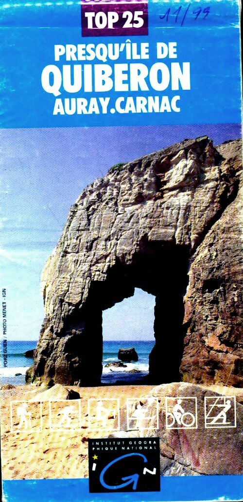 Livrenpoche : Presqu'ile de Quiberon, Auray, Carnac - Collectif - Livre