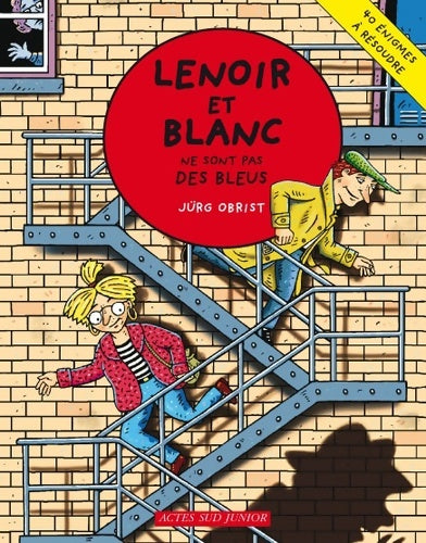 Livrenpoche : Lenoir et blanc ne sont pas des bleus - Jurg Obrist - Livre