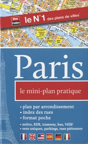 Livrenpoche : Paris le mini-plan pratique - Blay-Foldex - Livre