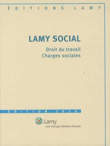 Livrenpoche : Lamy social : 3 volumes - Alain Dupays - Livre