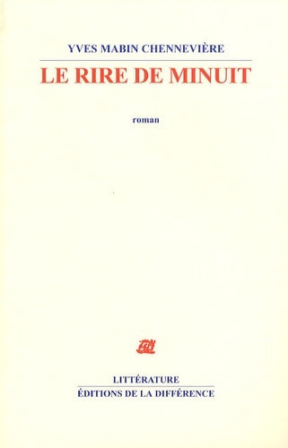 Livrenpoche : Le rire de minuit - Yves Mabin Chennevière - Livre