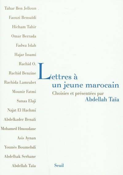 Livrenpoche : Lettres à un jeune marocain : Choisies et présentées par abdellah taïa - Collectif - Livre