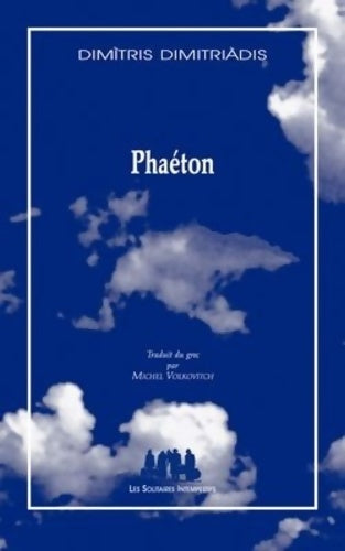 Livrenpoche : PhaÉton - Dimitriàdis Dimìtris - Livre