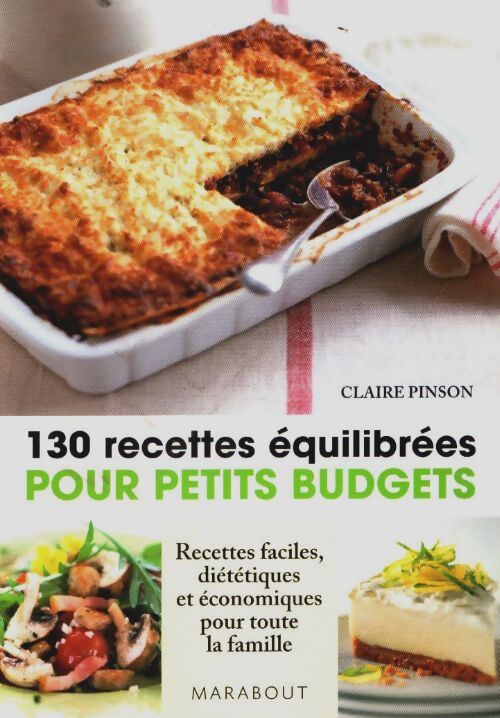 Livrenpoche : Menus petits budgets - Claire Pinson - Livre