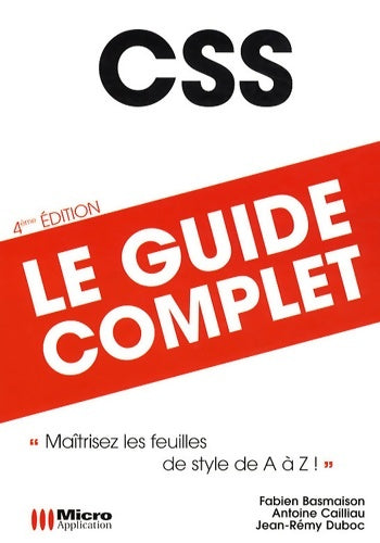 Livrenpoche : CSS : Le guide complet - Fabien Basmaison - Livre
