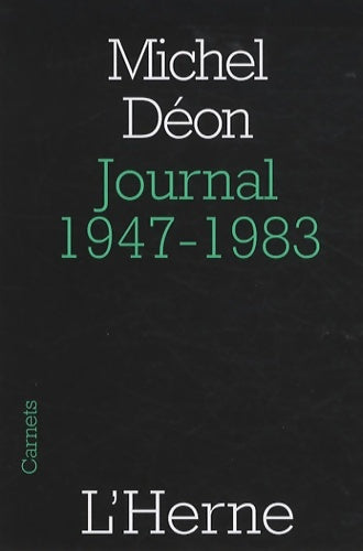 Livrenpoche : Journal 1947 - 1983 - Déon Michel - Livre