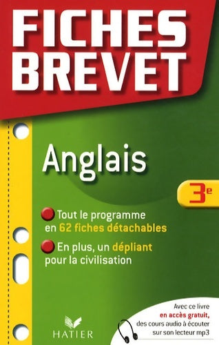 Livrenpoche : Anglais 3e - Corinne Touati Cohen-Coudar - Livre