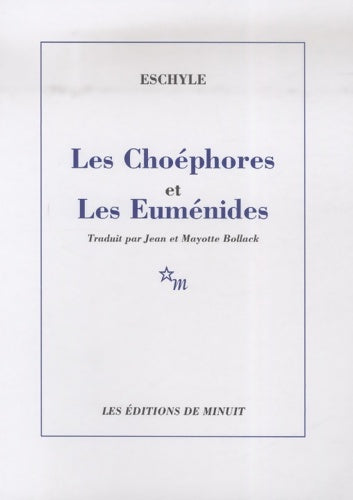Livrenpoche : Les choéphores et les euménides - Eschyle - Livre