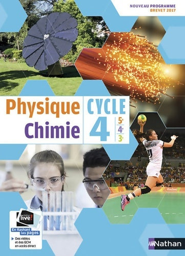 Livrenpoche : Physique Chimie cycle 4 (5e/4e/3e) 2017 - Collectif - Livre