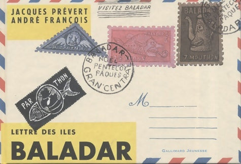 Livrenpoche : Lettre des îles Baladar  - Jacques Prévert - Livre