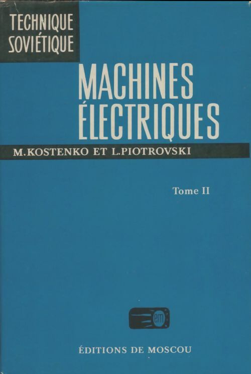Livrenpoche : Machines électriques Tome II - M. Kostenko - Livre