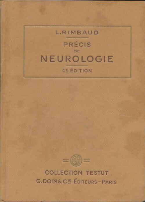 Livrenpoche : Précis de neurologie - L. Rimbaud - Livre
