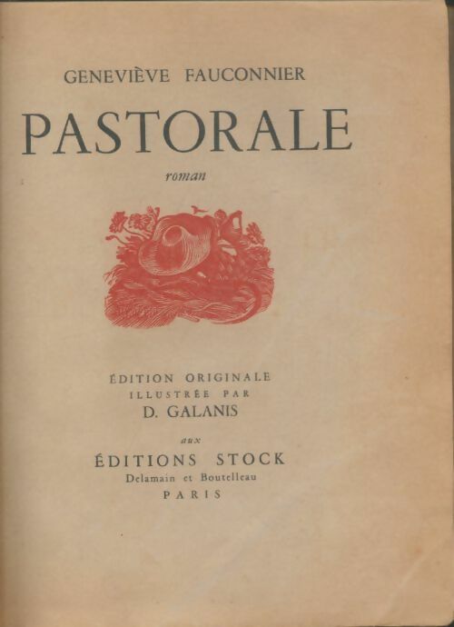 Livrenpoche : Pastorale - Geneviève Fauconnier - Livre