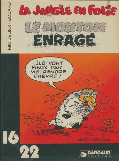 Livrenpoche : La jungle en folie : Le Mouton enragé - Mic Delinx - Livre