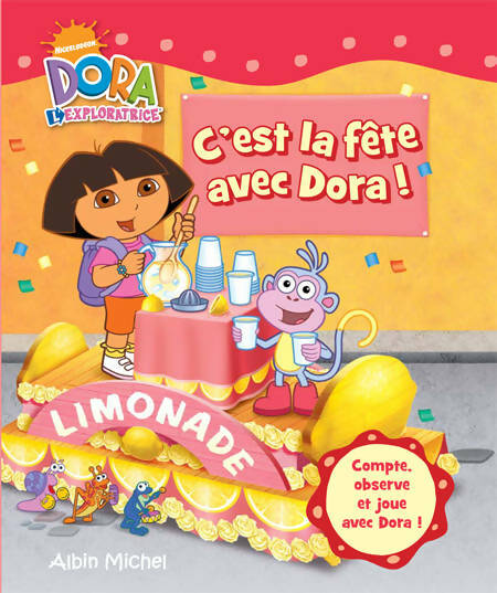 Livrenpoche : C'est la fête avec dora ! - Nickelodeon - Livre