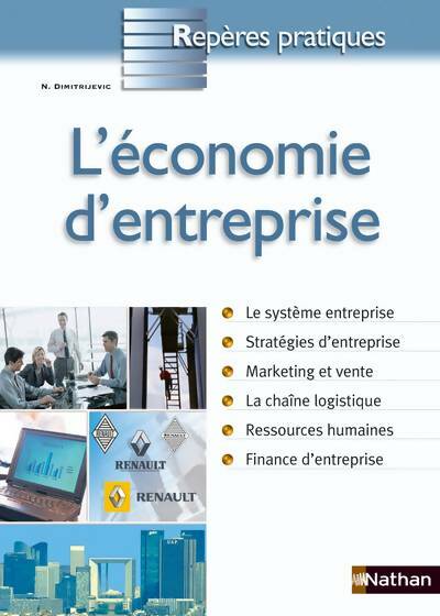 Livrenpoche : Économie entreprise - Natacha Dimitrijevic - Livre