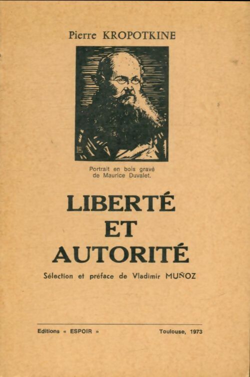 Livrenpoche : Autorité et liberté Tome I - Pierre Kropotkine - Livre