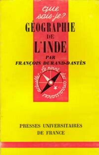 Livrenpoche : Géographie de l'Inde - François Durand-dastès - Livre