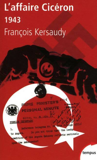 Livrenpoche : L'affaire Cicéron - François Kersaudy - Livre