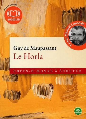 Livrenpoche : Le horla (cc) - audio livre 1cd audio - Guy De Maupassant - Livre