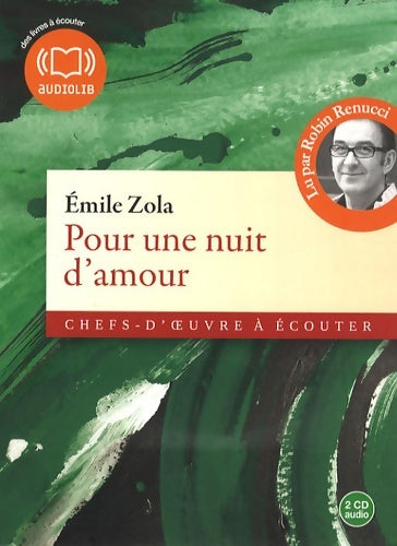 Livrenpoche : Pour une nuit d'amour (cc) - audio livre 2cd audio - Emile Zola - Livre